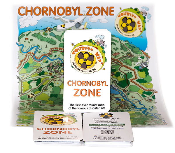 THE FIRST TOURIST MAP OF THE CHORNOBYL ZONE